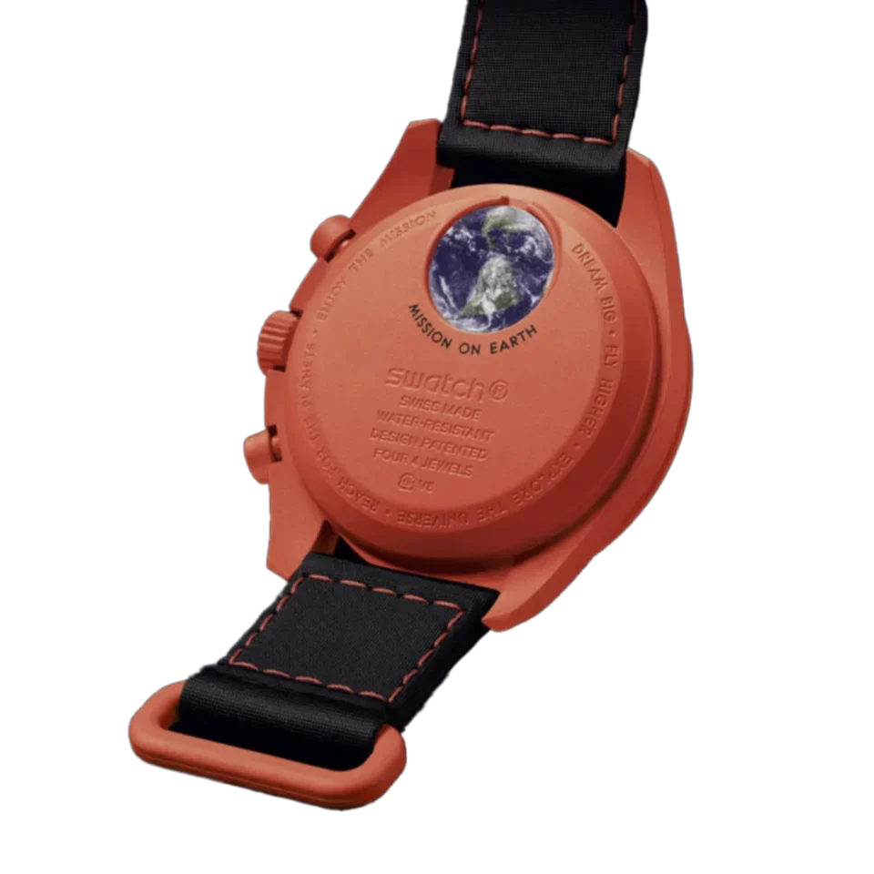 MoonSwatch MISSION ON EARTH LAVA