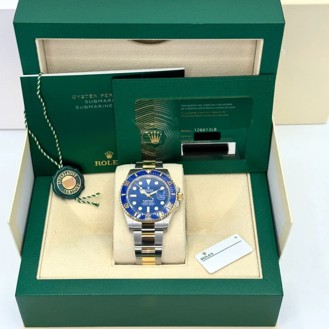 R. Submariner Oro y Acero Esfera Azul 41 mm