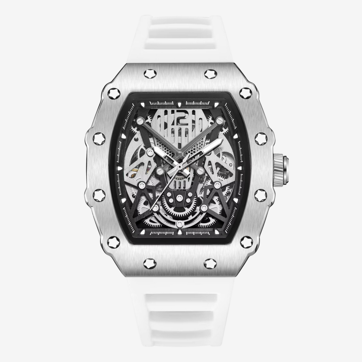 ChronoSport White Automatic Skeleton - Sport Edition™