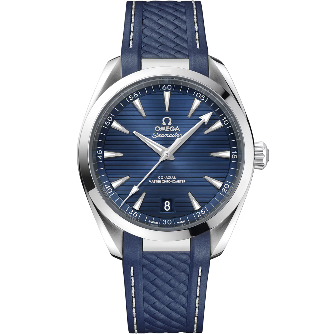 Seamaster Aqua Terra 150M 41 mm con correa de caucho