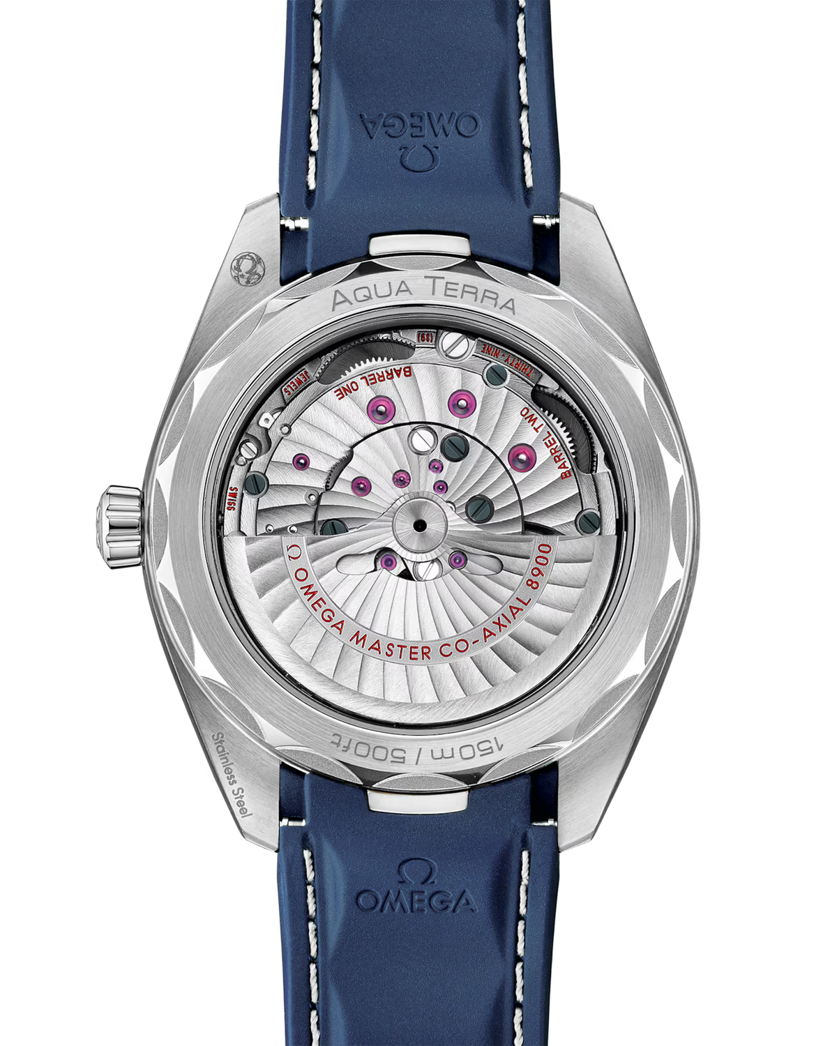 Seamaster Aqua Terra 150M 41 mm con correa de caucho