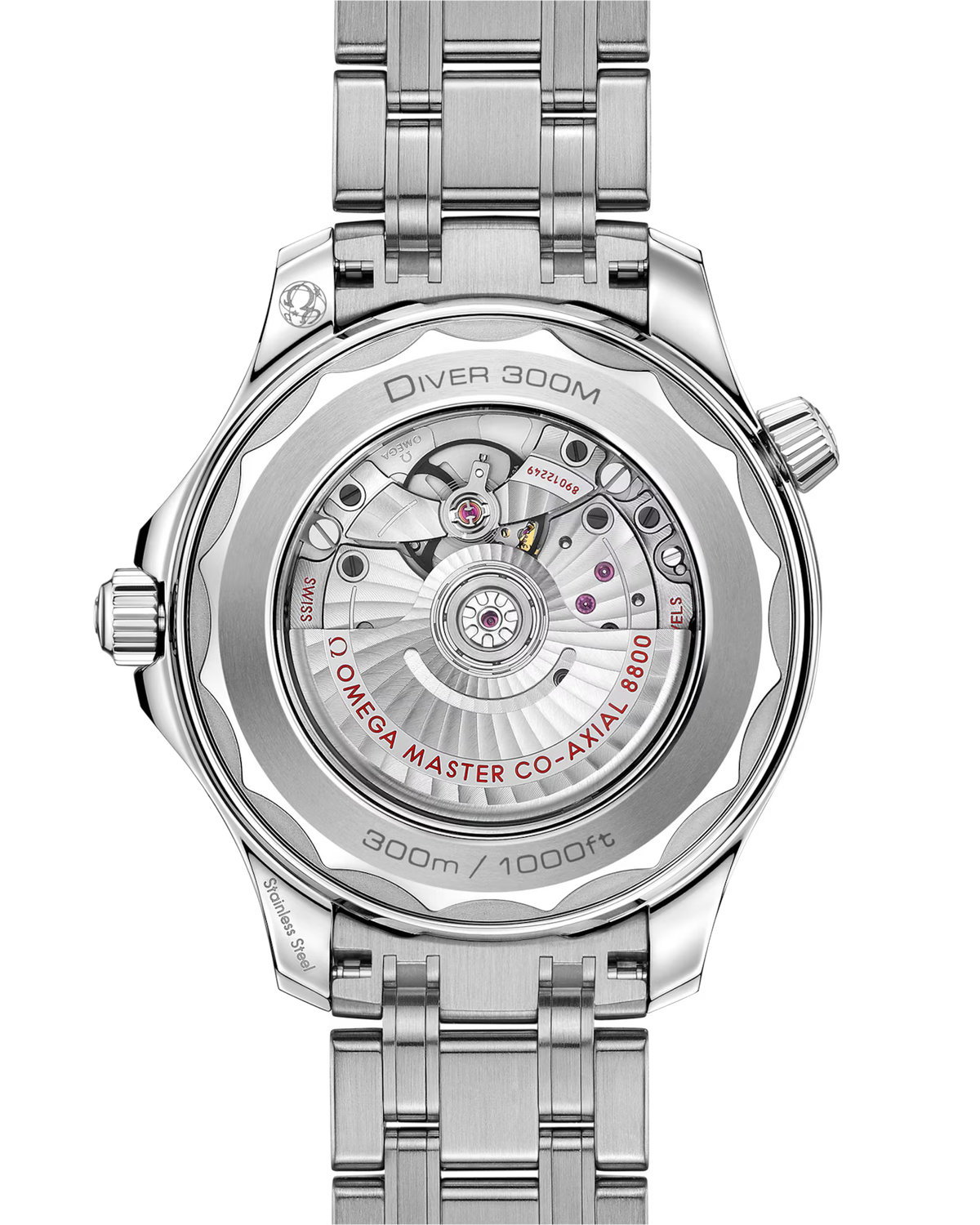 Seamaster Diver 300M 42 mm, acero con acero