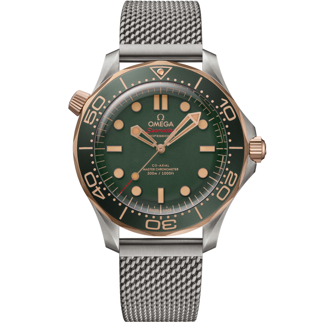 Seamaster Diver 300M 42 mm, titanio